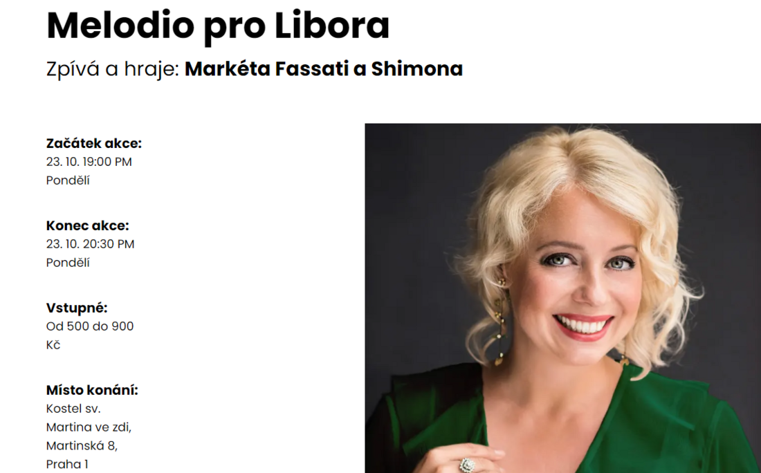 melodio pro Libora_misto_cena_