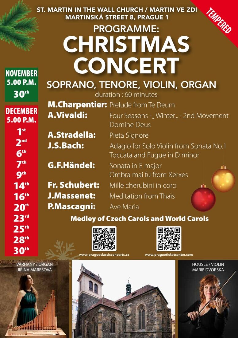 Christmas cocncerts 2024