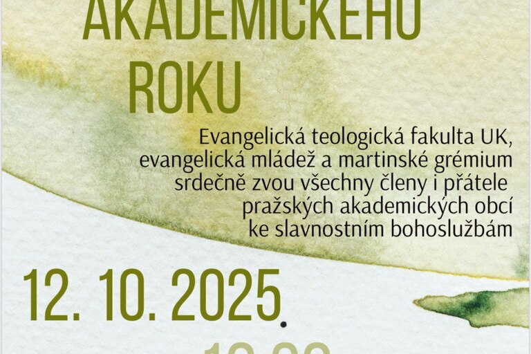 Zahájení akademického roku u Martina ve zdi