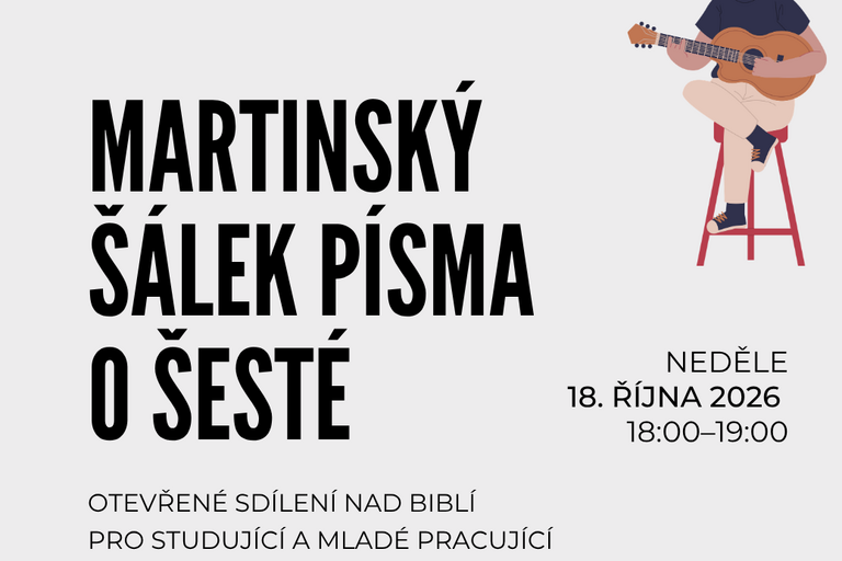 Říjnový šálek Písma o šesté před večerními bohoslužbami
