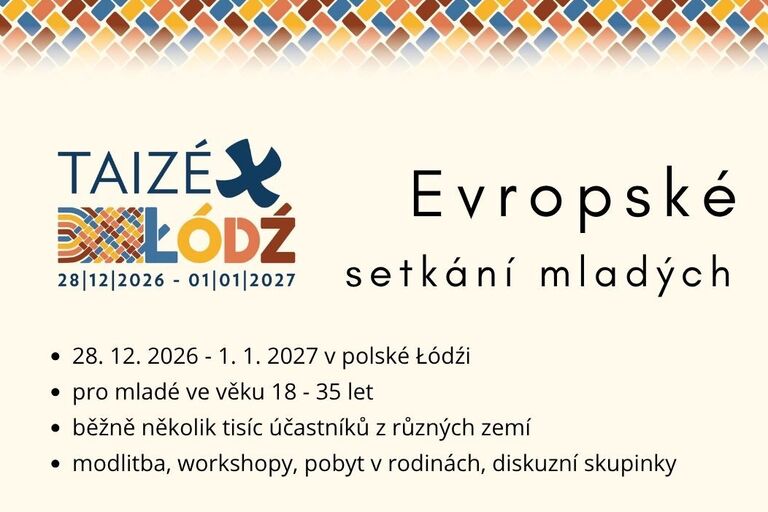 Společně na silvestrovské setkání Taizé do Lodže