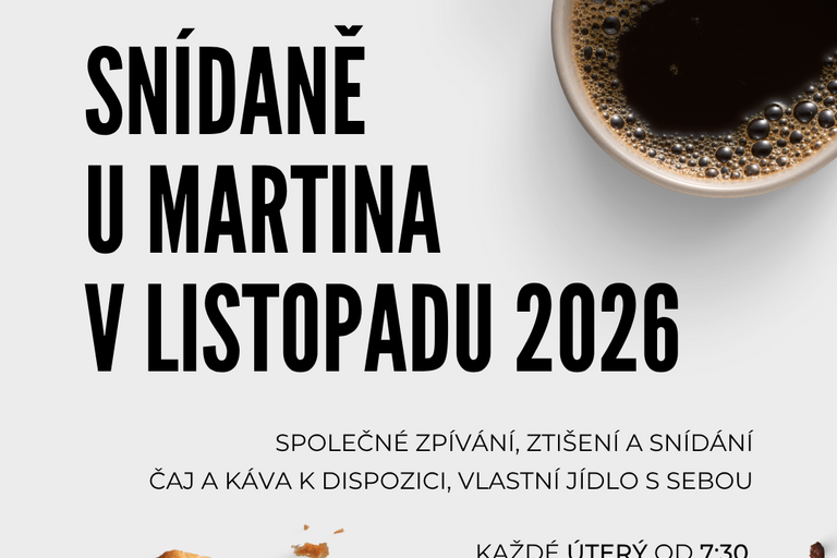 Snídaně v listopadu 2026
